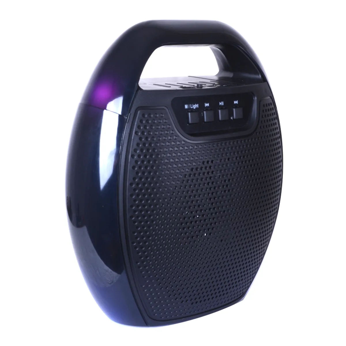 GENERICO - Parlante Portatil Luz Led 4 Pulgadas Bluetooth/mp3/fm