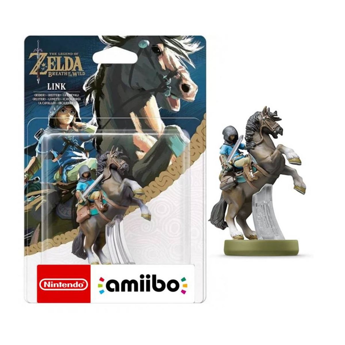 NINTENDO - Amiibo Link Raider - Colección Breath of the Wild