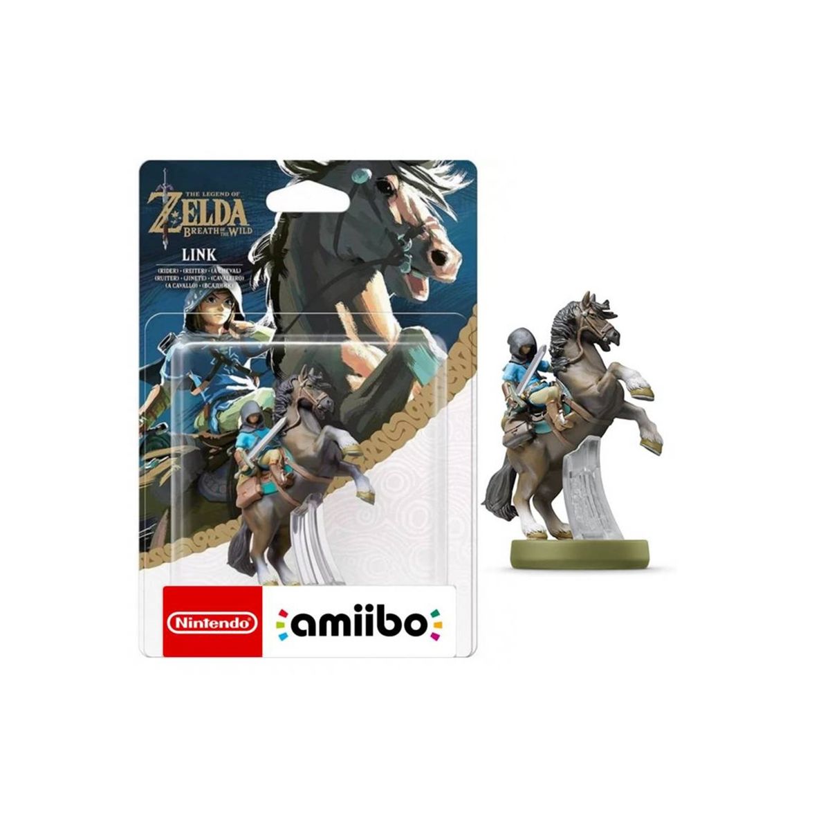 NINTENDO - Amiibo Link Raider - Colección Breath of the Wild