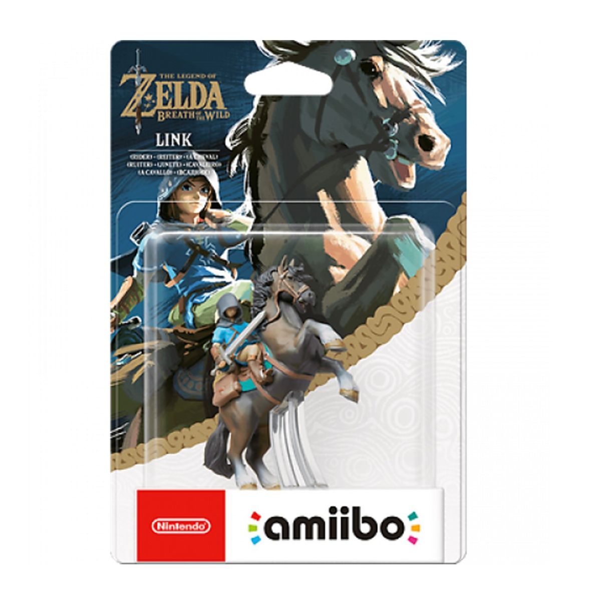 NINTENDO - Amiibo Link Raider - Colección Breath of the Wild