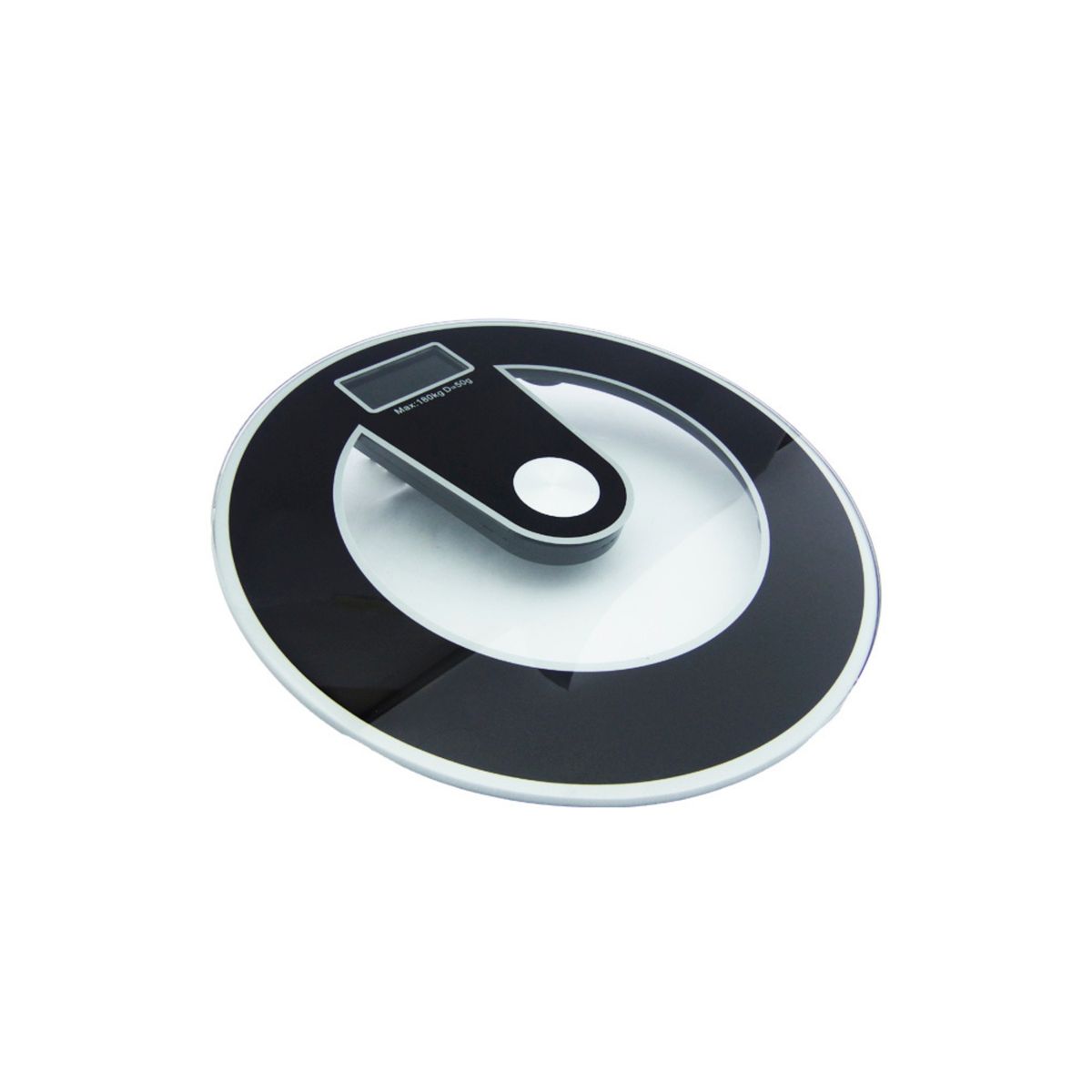 GENERICO - Balanza De Baño Redonda Digital Vidrio Gran Calidad  Pilas.