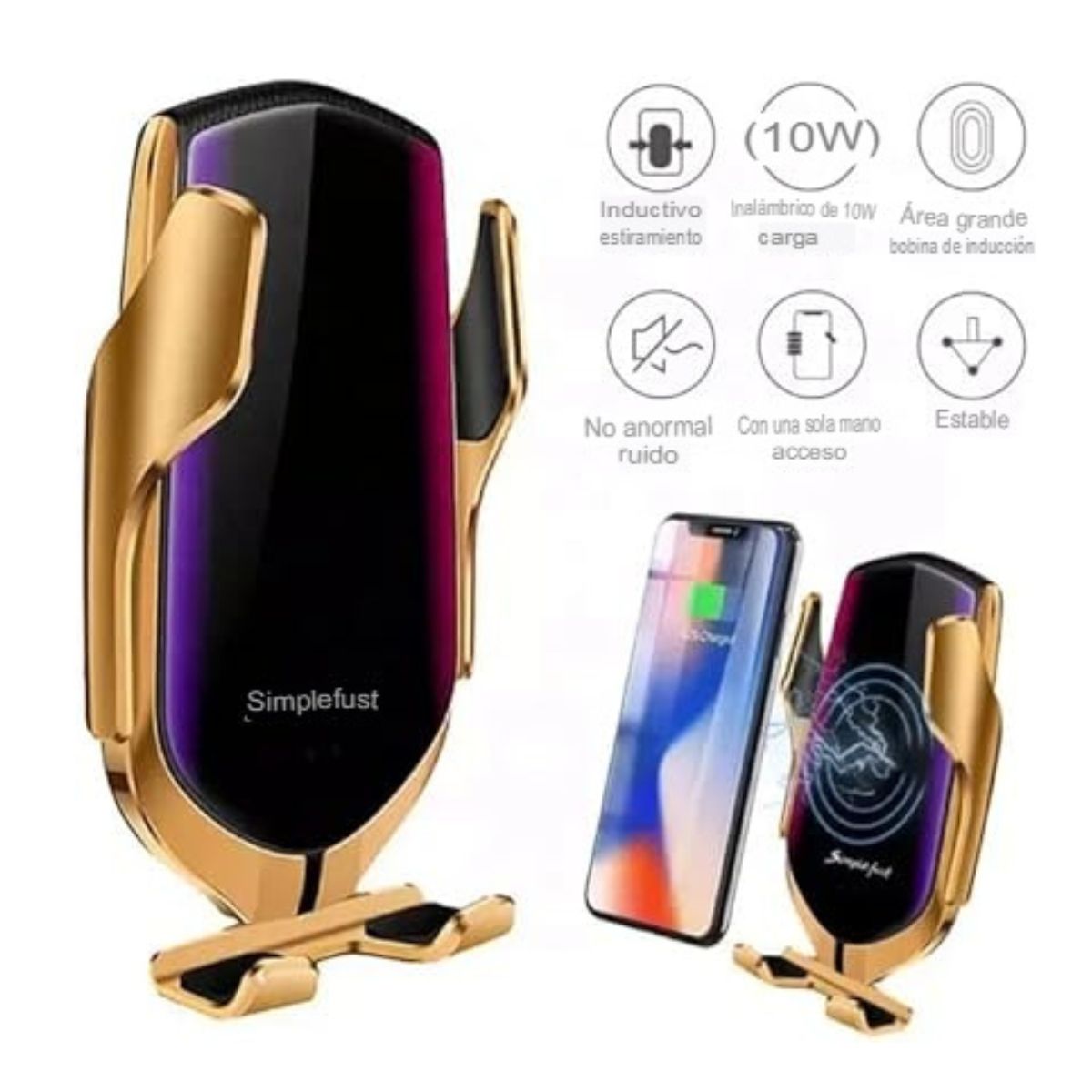 GENERICO - Cargador Inalámbrico con Soporte Premium