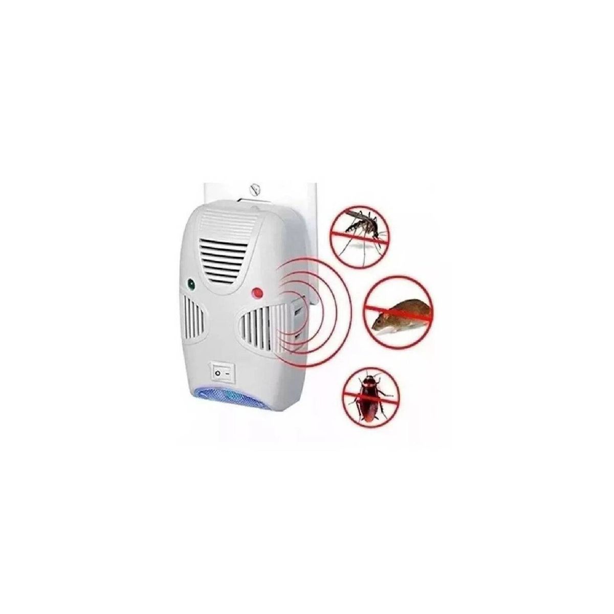 GENERICO - Repelente Ultrasónico De Plaga Repelente De Ratones Insectos