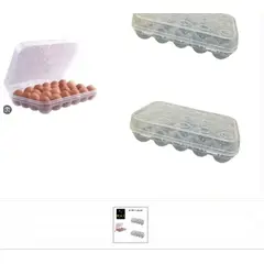 GENERICO - Porta Huevo Contenedor De 24 Huevos