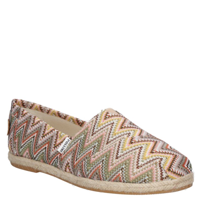 POLLINI - Alpargata Casual Mujer Verde claro Pollini.