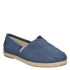 POLLINI - Alpargata Casual Mujer Azul acero