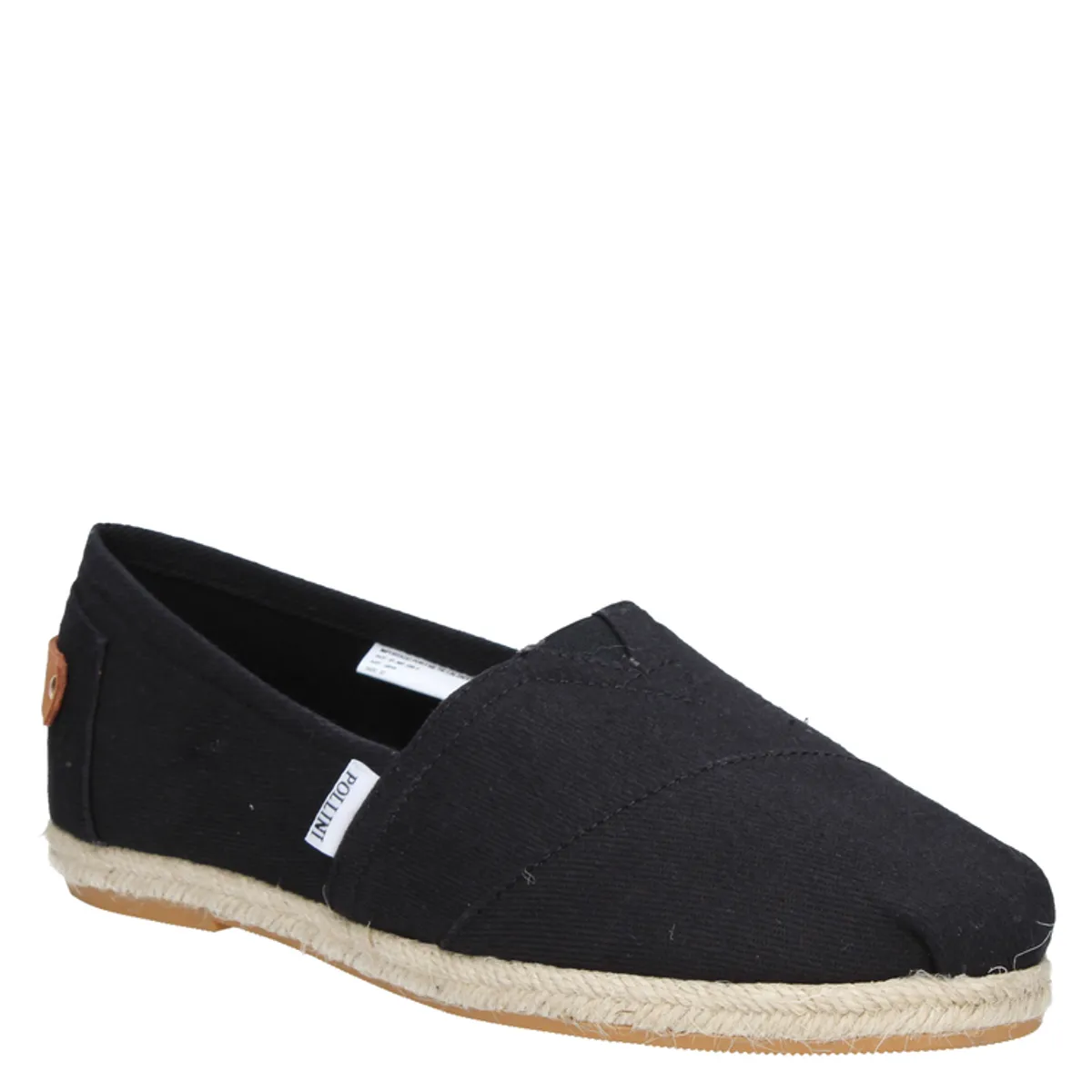 POLLINI - Alpargata Casual Mujer Negro Pollini.