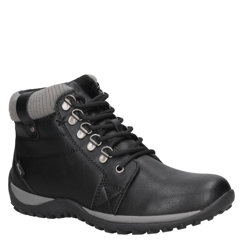 PLUMA - Zapatilla Escolar Unisex Negro Pluma