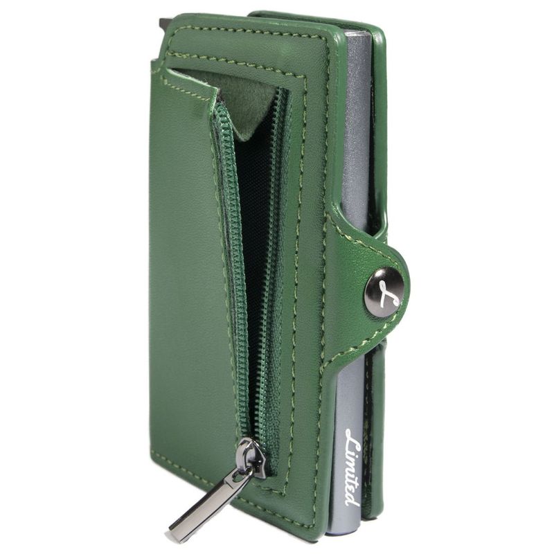 GENERICO - Billetera Tarjetero Anti Clonación Limited Slim con monedero