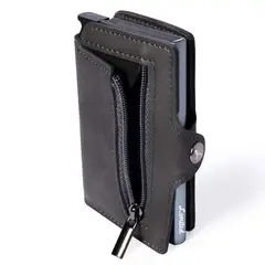 GENERICO - Billetera Tarjetero Anti Clonación Limited Slim con monedero