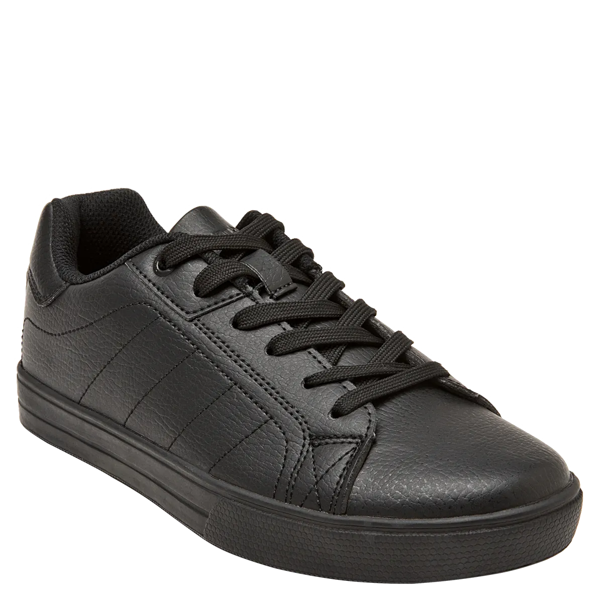 PLUMA - Zapatilla Escolar Unisex Negro Pluma