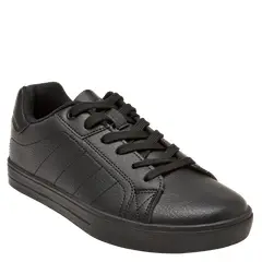 PLUMA - Zapatilla Escolar Unisex Negro
