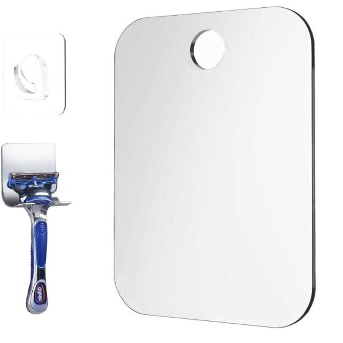 GENERICO - Espejo Para Maquillaje  Espejo De Ducha Para Afeitar