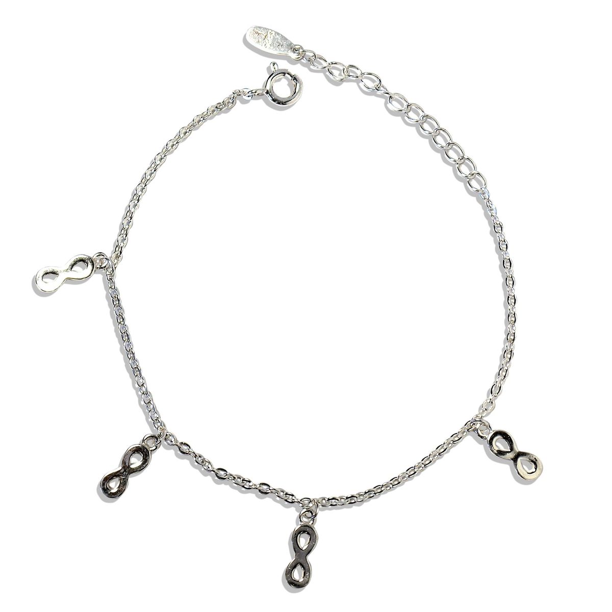 COGGIOLA - Pulsera Infinito Plata Fina 925