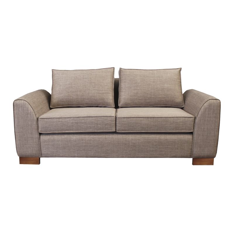 SOFAS MONTALBA - Sofá Piace 3 Cuerpos Color Beige
