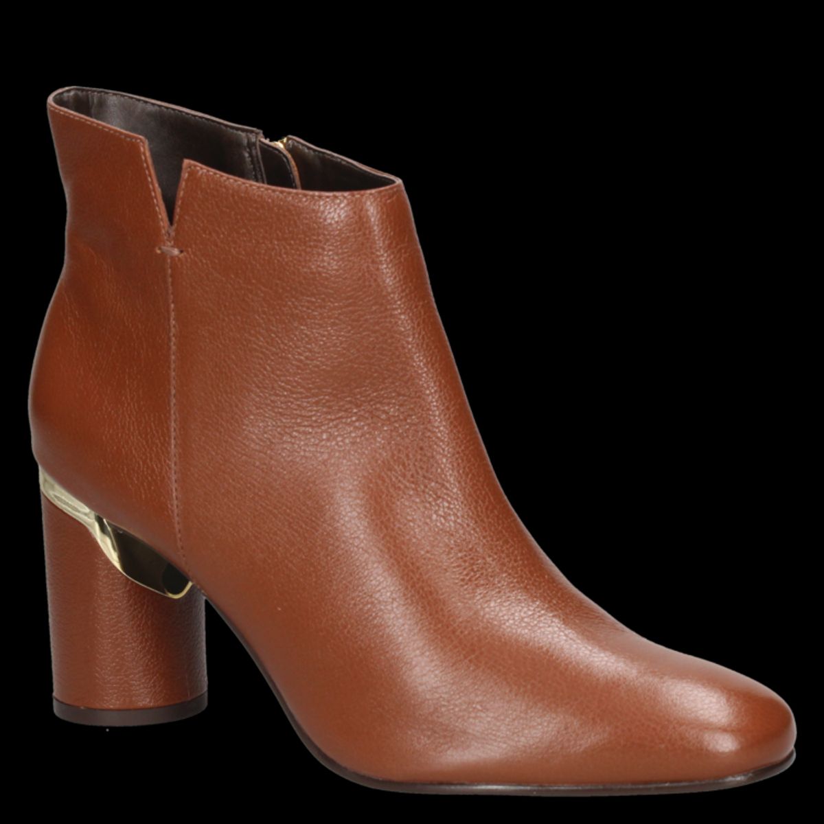 MINGO - Botín Casual Mujer Marrón Mingo