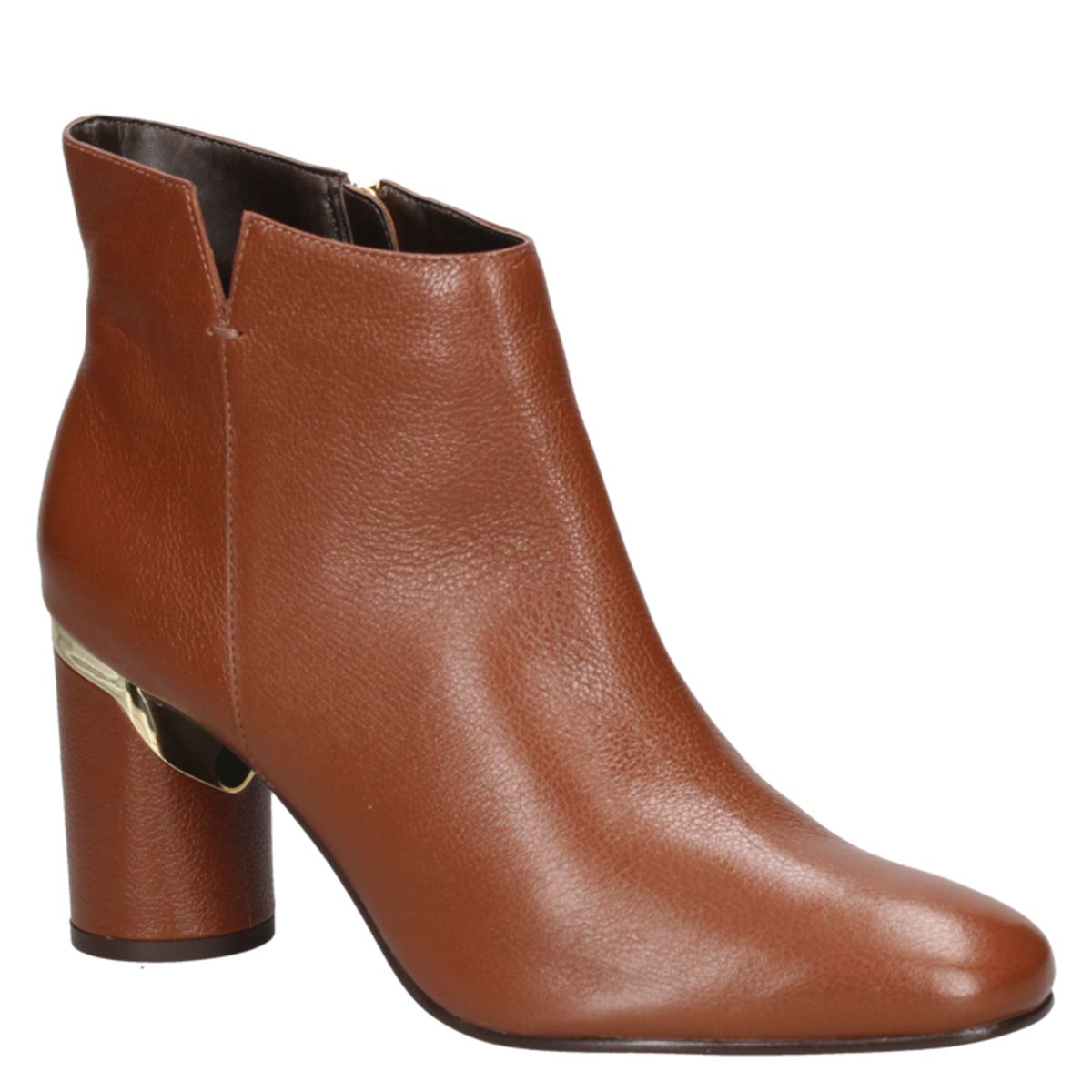 MINGO - Botín Casual Mujer Marrón Mingo