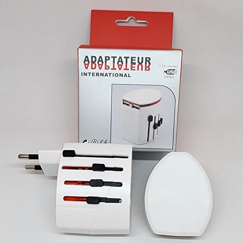 GENERICO - Adaptador De Viaje Universal Adaptador De Corriente Internacional