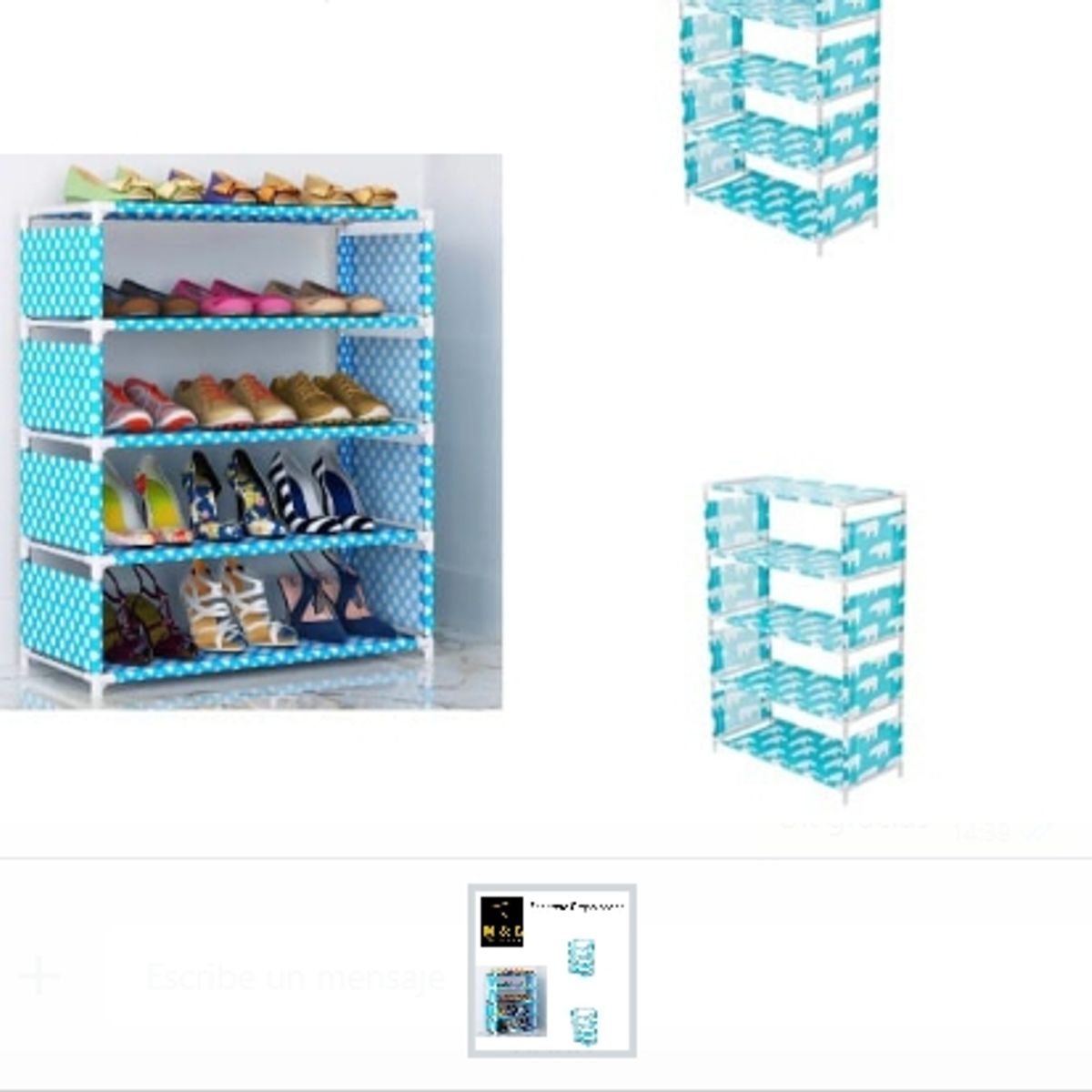 GENERICO - Zapatero Organizador Organizador De Zapatos 4 Niveles