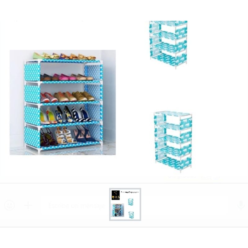 GENERICO - Zapatero Organizador Organizador De Zapatos 4 Niveles