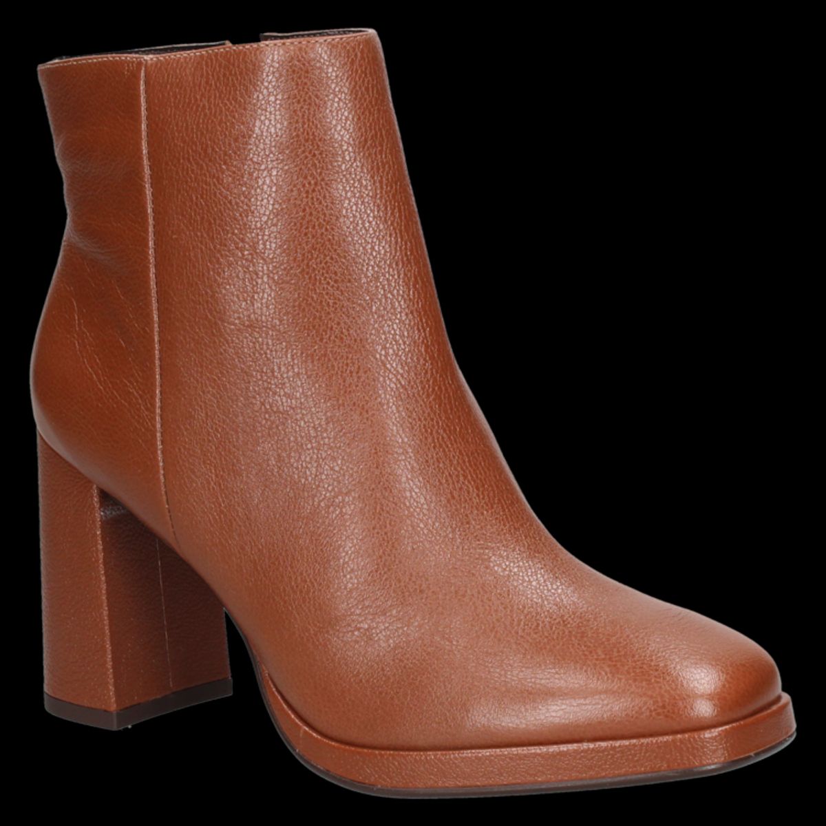 MINGO - Botín Casual Mujer Marrón Mingo