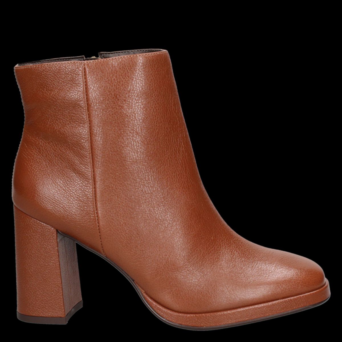 MINGO - Botín Casual Mujer Marrón Mingo