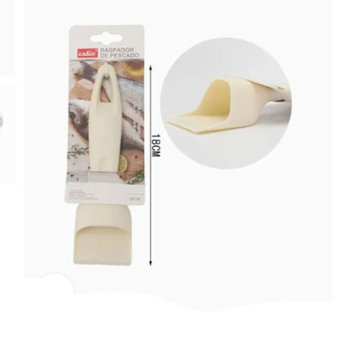 GENERICO - Raspador de Pescado 18cm