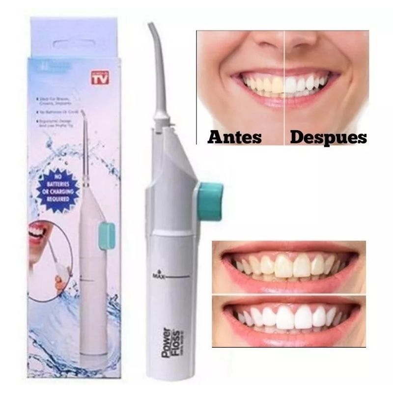 GENERICO - Limpiador De Dientes Portátil Irrigador Bucal.