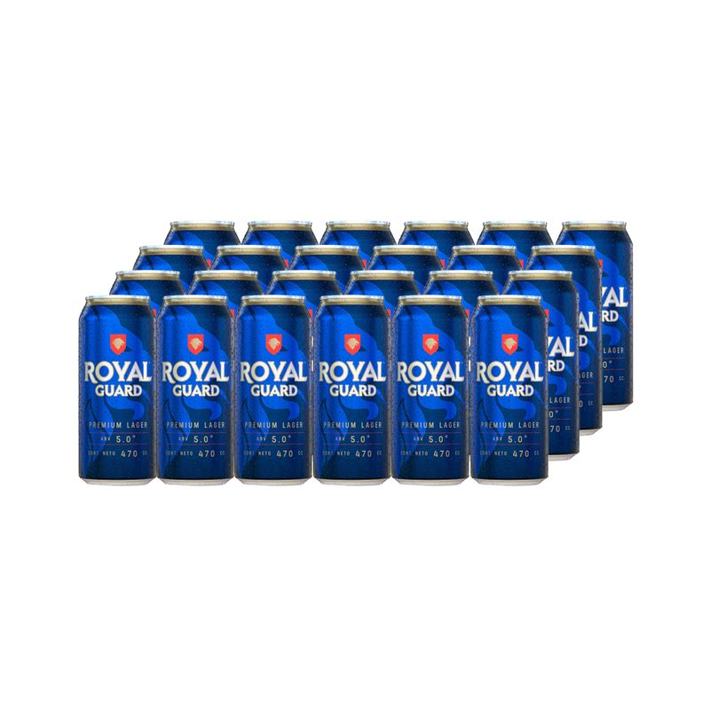 Royal Guard - 24X Cerveza Royal Guard Lata 5° 473Cc