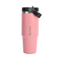 Botella Térmica Insulada Travel Mug 900ml Rosa