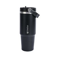 Botella Térmica Insulada Travel Mug 900ml Negro