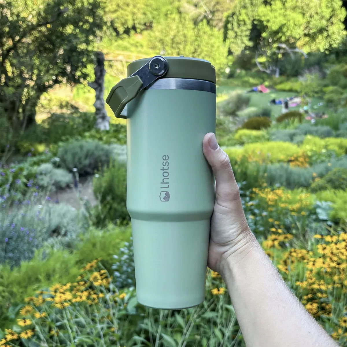 LHOTSE - Botella Térmica Insulada Lhotse Travel Mug 900ml Verde