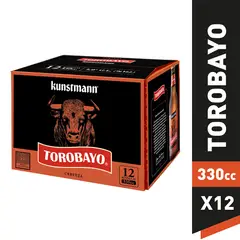 KUNSTMANN - 12X Cerveza Torobayo 5° 330Cc