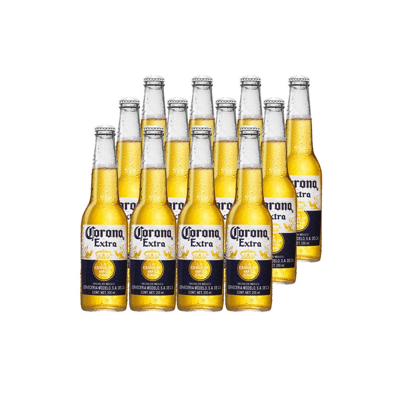 CORONA - 12X Cerveza Corona Botellín 4,5° 330Cc