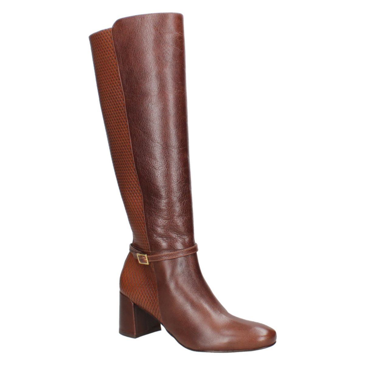 MINGO - Bota Casual Mujer Marrón Mingo