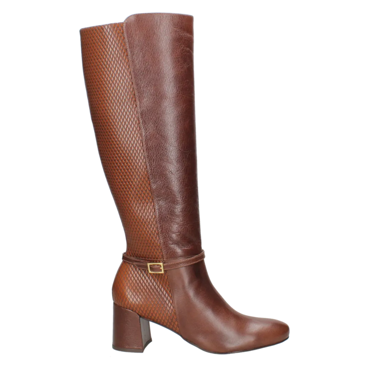 MINGO - Bota Casual Mujer Marrón Mingo