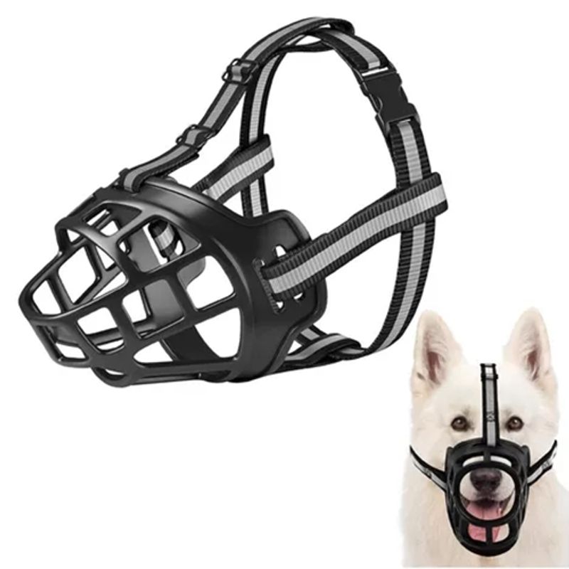 GENERICO - Bazal Para Perro Mediano Bozal Gato Canasta M