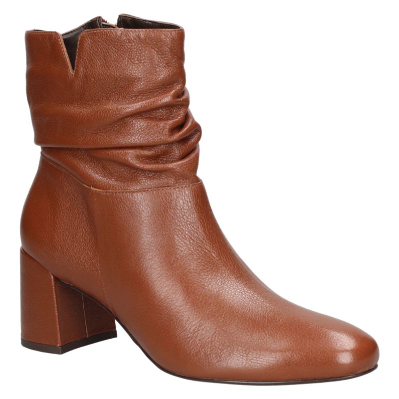 MINGO - Botín Casual Mujer Marrón Mingo