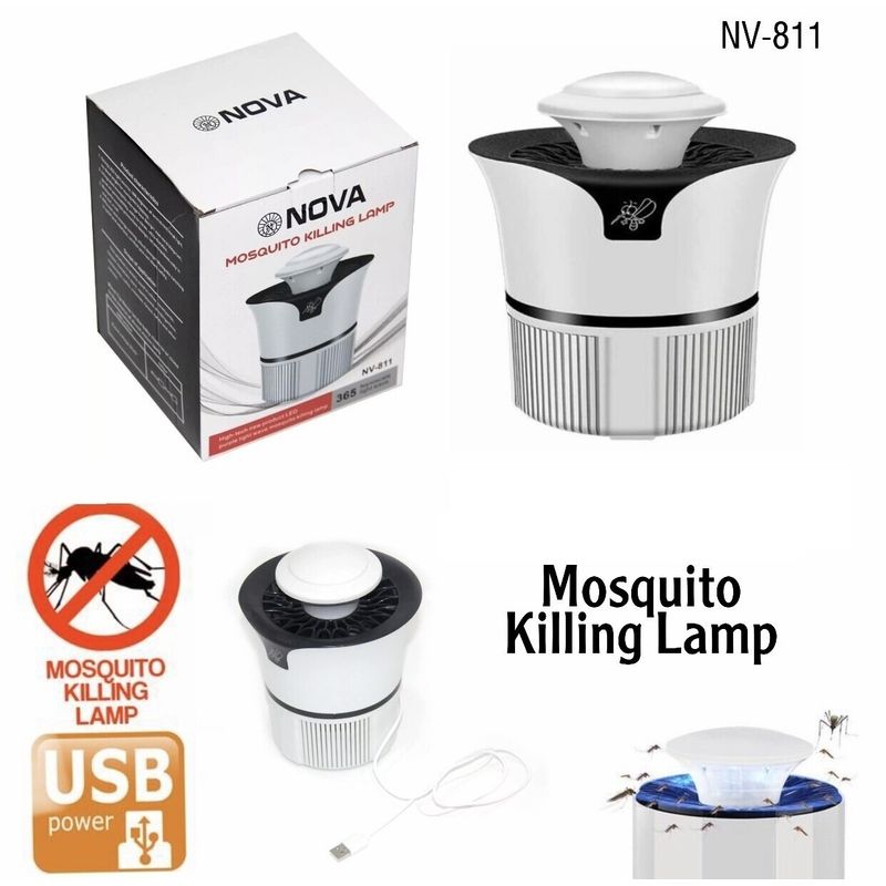 GENERICO - Mata Insectos Electrico Lampara Inteligente Mata Mosquitos