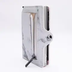 GENERICO - Billetera Tarjetero Limited Marmol Slim con monedero