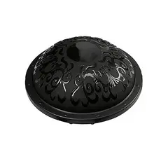 SDFIT - Balón Bosu 60 cm Flower 2 Capas - Black - AJ-15-2