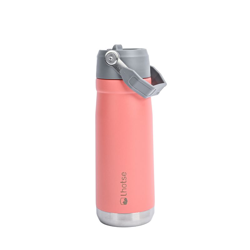 LHOTSE - Botella Térmica Insulada Lhotse Adventure 650ml Black - Rosa.