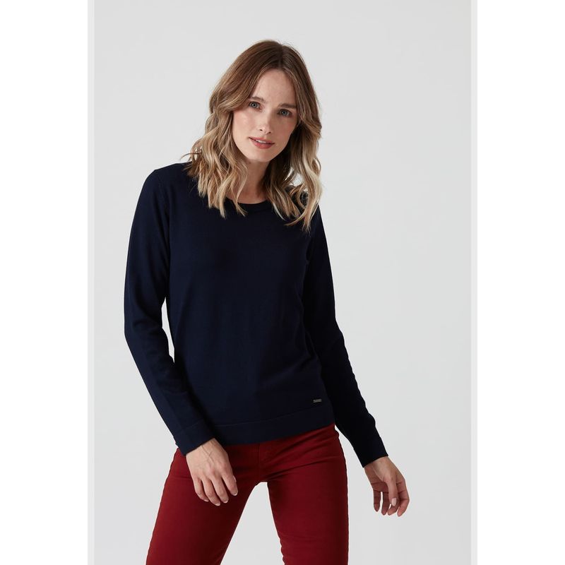 PRIVILEGE - Cardigan azul marino PRIVILEGE