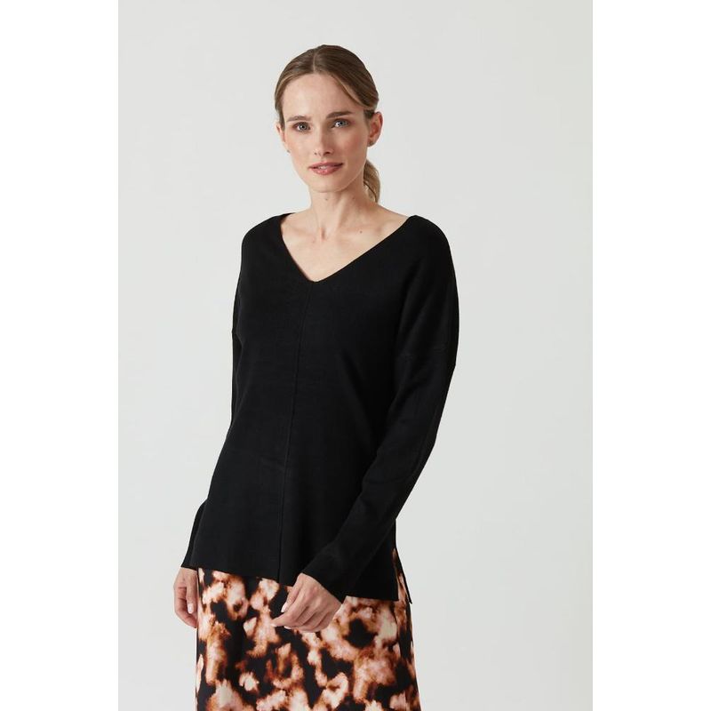 PRIVILEGE - Sweater negro PRIVILEGE 282 - Negro