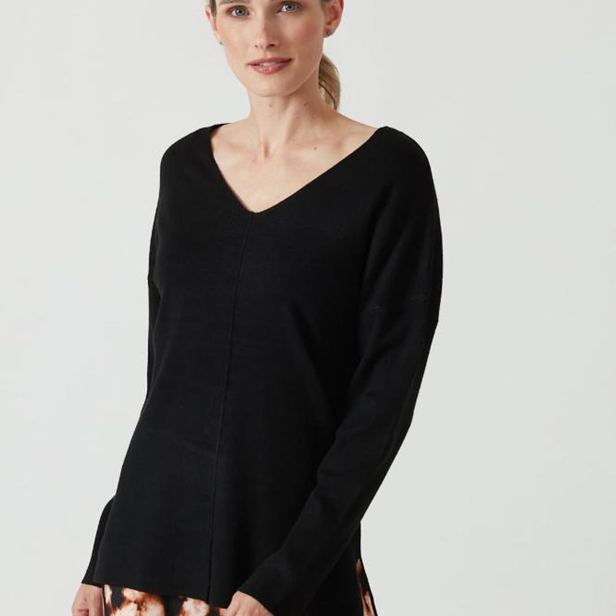 PRIVILEGE - Sweater negro PRIVILEGE 282 - Negro
