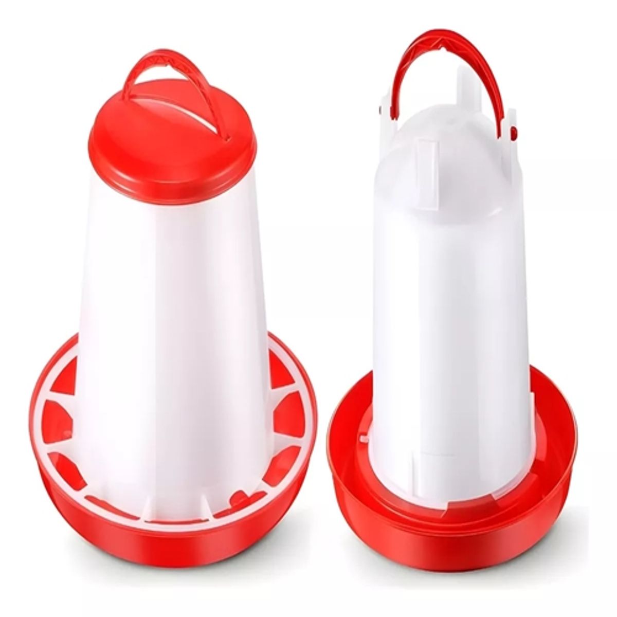 GENERICO - Pack Comedero Gallinas 6kg Bebedero Pollos Pajaros Aves 6 L