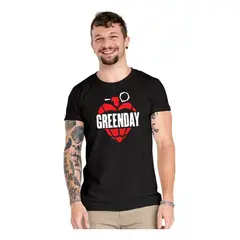 ROLY - Polera Green Day American Idiot Algodón