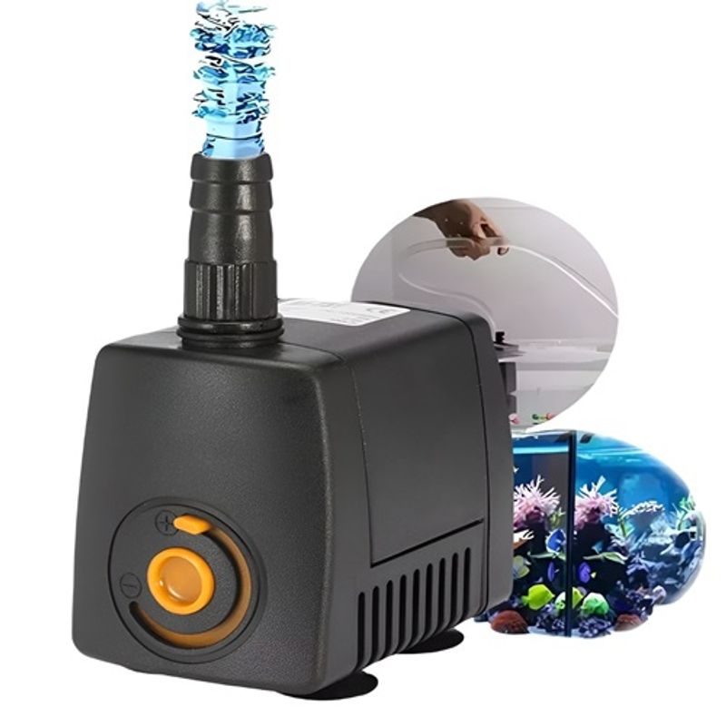 GENERICO - Bomba Agua Sumergible 800 L/h (máx)- Regulable