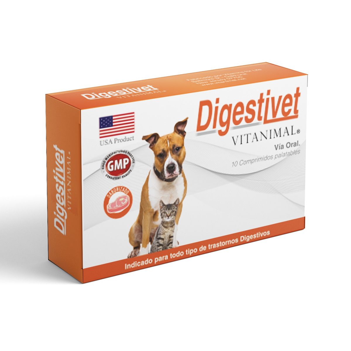 GENERICO - Digestivet Suplemento Perros y Gatos