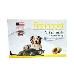 GENERICO - Fibrinopet Suplemento Perros y Gatos